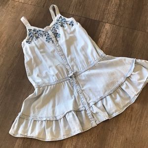 GUESS KIDS DENIM GIRLS DRESS